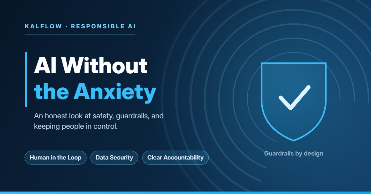 AI Without the Anxiety